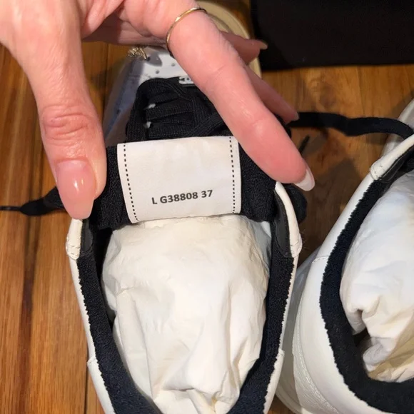 CHANEL Monochrome Athletic Sneakers - Picture 4 of 4